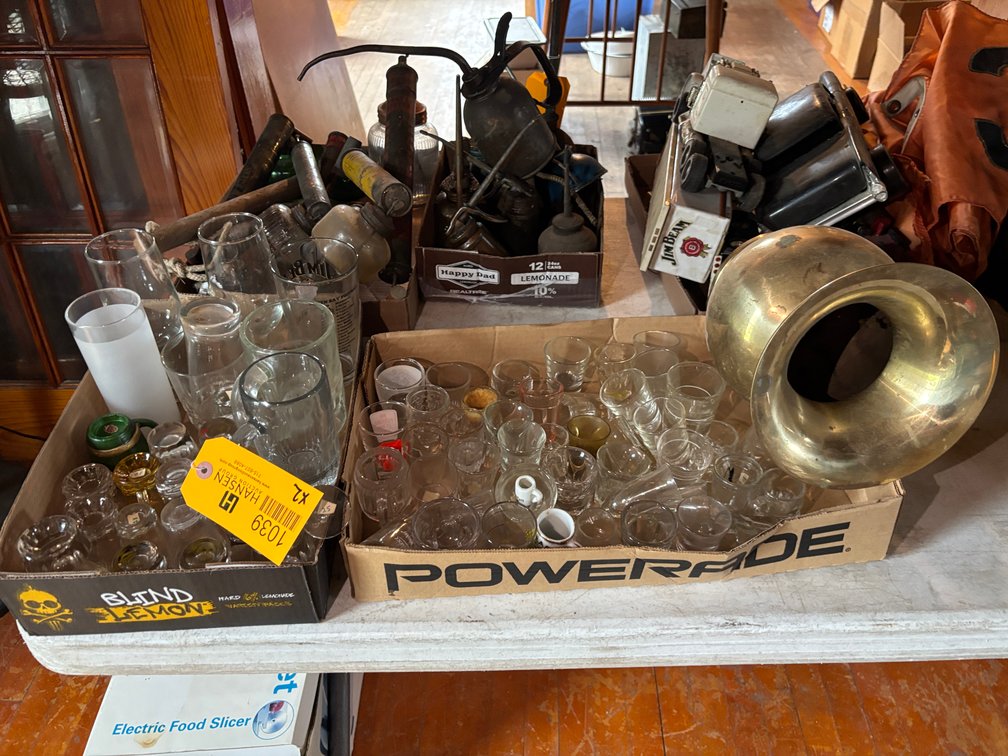 Assortment of Glassware