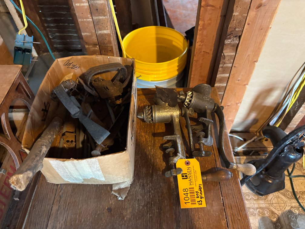 (2) Meat Grinders and Traps