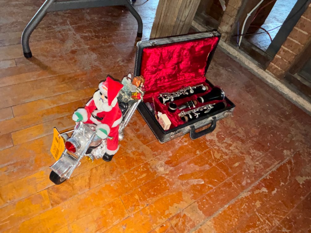 Reso-Tone Clarinet and Santa