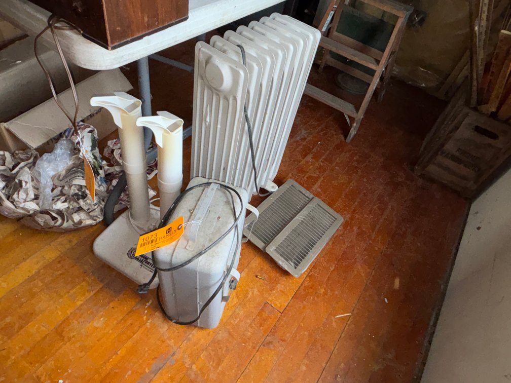(2) Electric Heaters and Boot Dryer