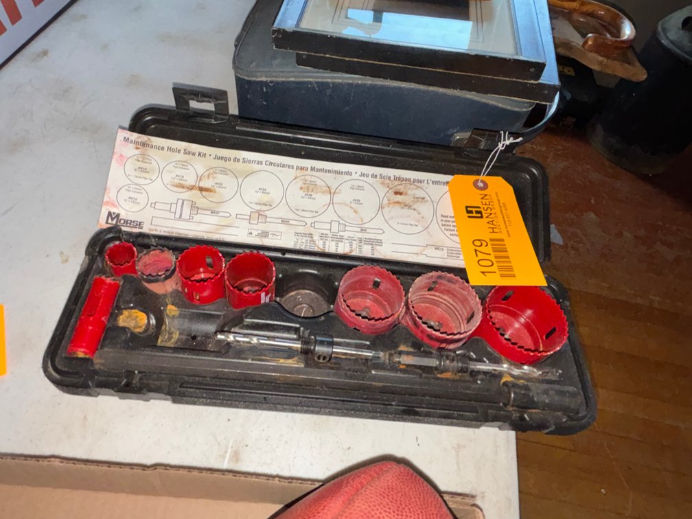 Morse Master Cobalt Maintenance Hole Saw Kit