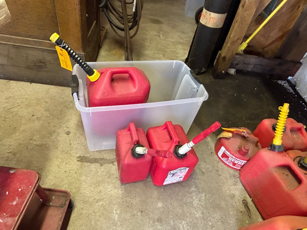 (3) Gas Cans
