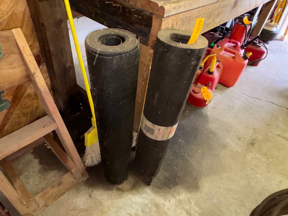 (2) Rolls of Roofing Felt