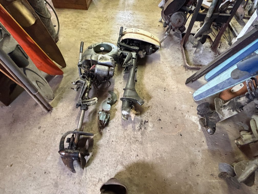 (2) Boat Motors