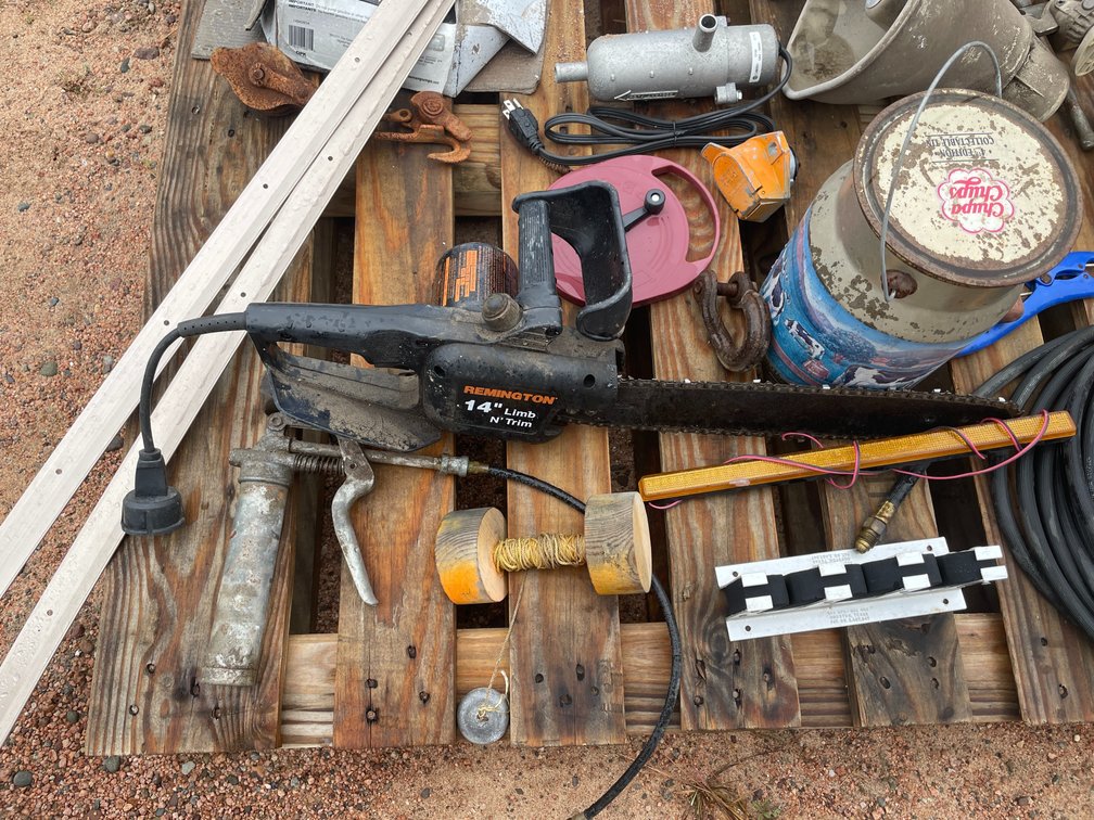 Contents of Pallets