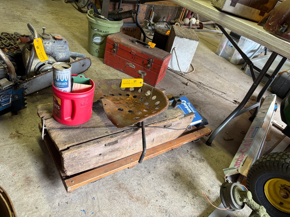 Creeper and Tractor Seat