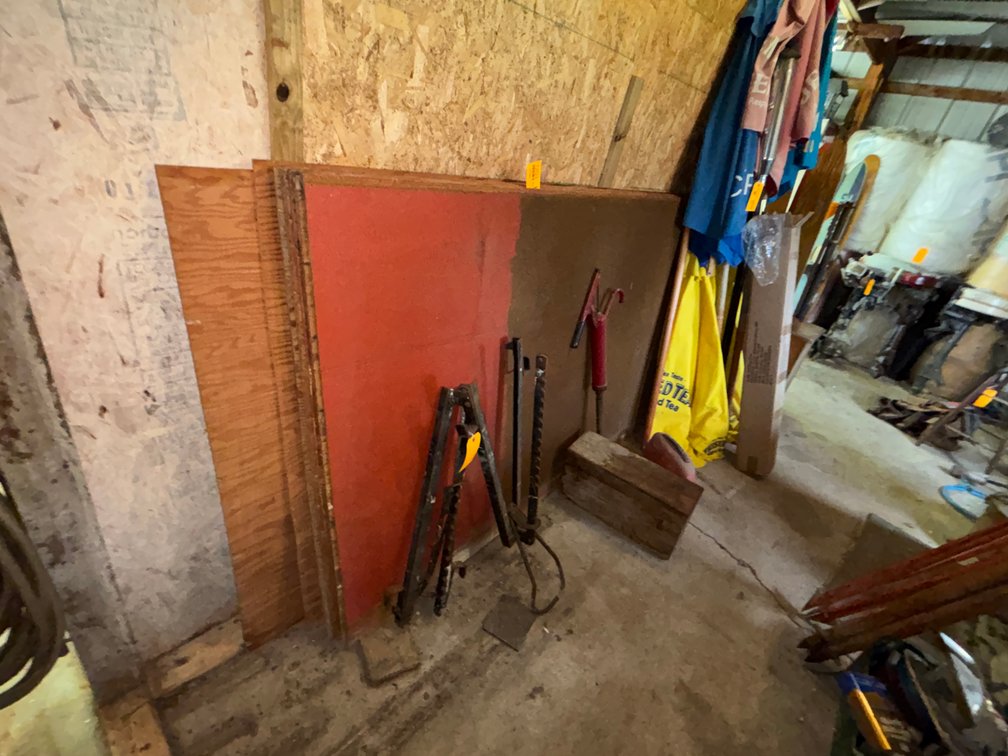 (9) Pieces of Plywood