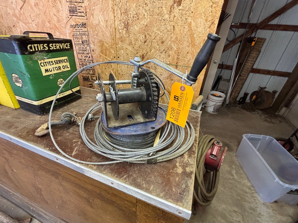 Trailer Winch and Cable