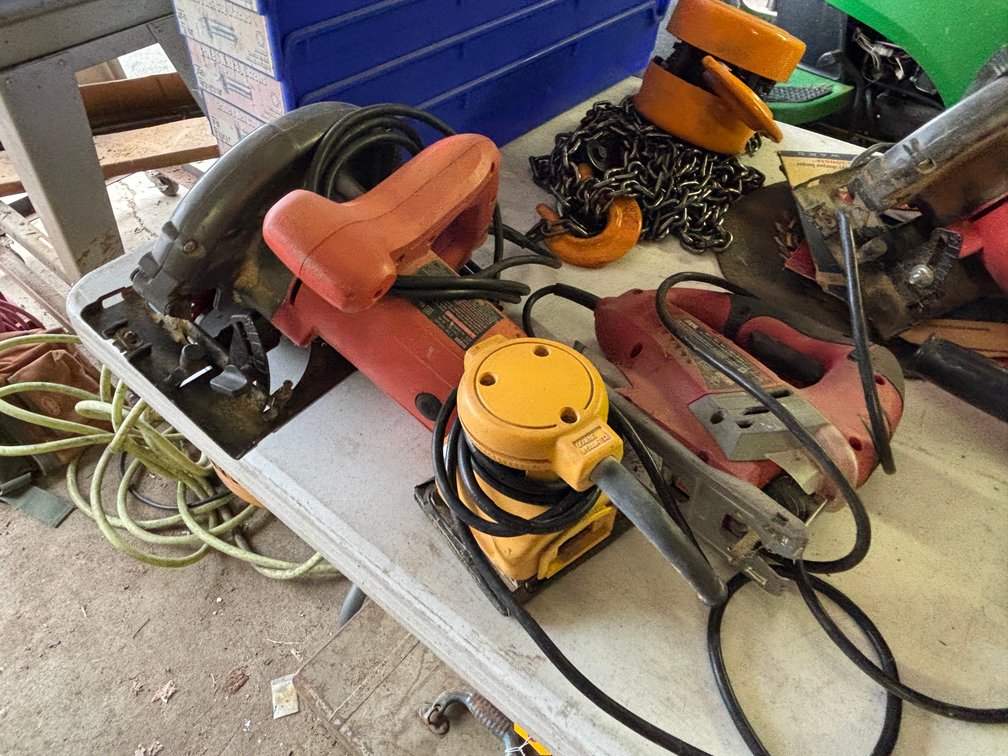 (3) Corded Power Tools