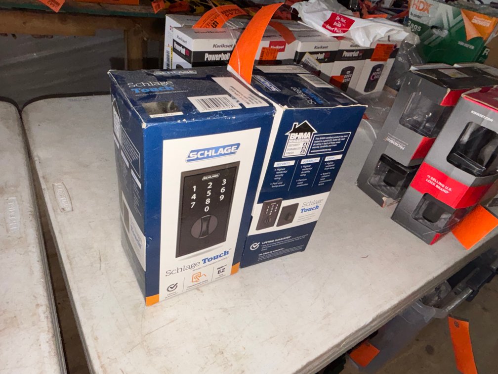 (2) Schlage Touch Keyless Entries (Strum, WI)