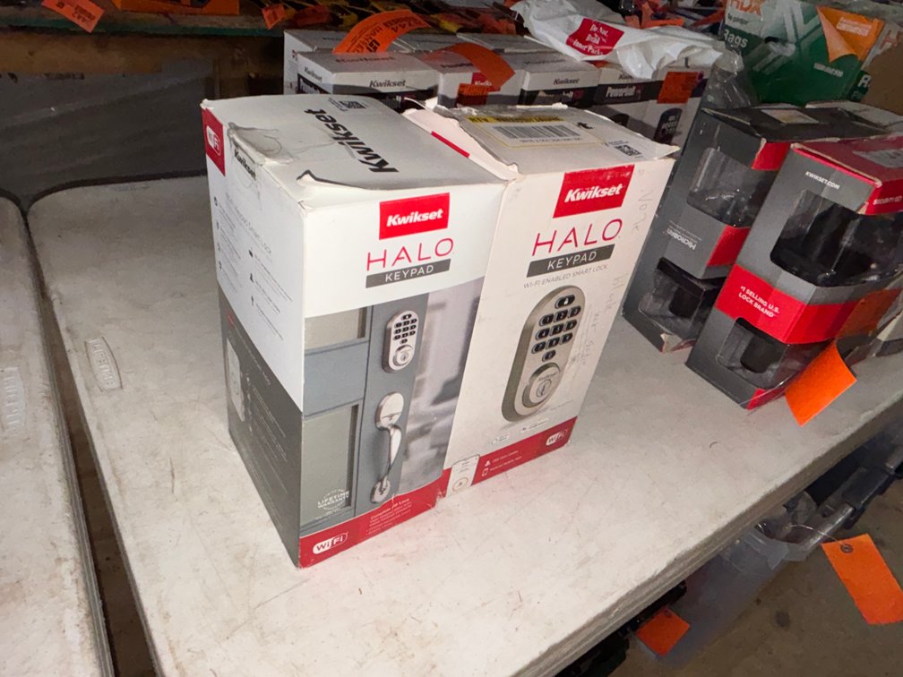 (2) Kwikset Halo Keypad Locks (Strum, WI)
