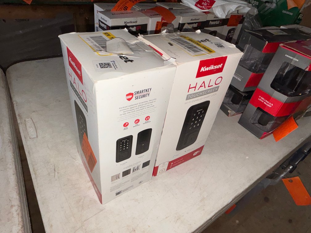 (2) Kwikset Halo Keypad Locks (Strum, WI)