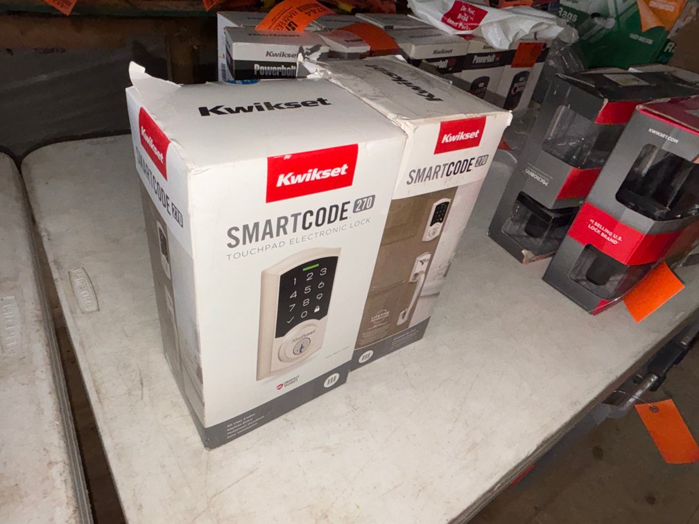 (2) Kwikset SmartCode Touchpad Locks (Strum, WI)