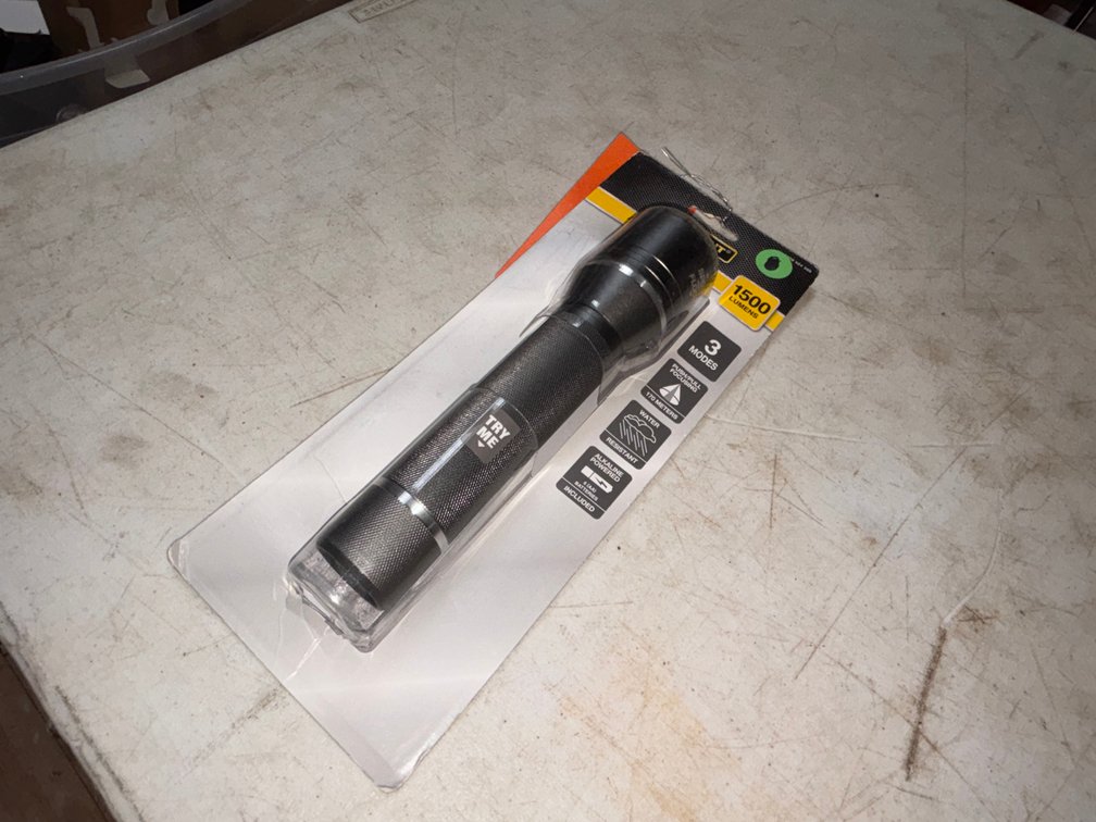 Defiant Aluminum Flashlight (Strum, WI)