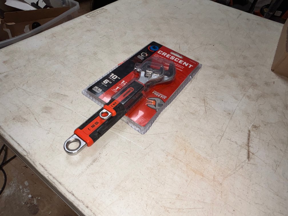Crescent (2) Piece Quick-Fit-Jaw Adjustable Wrench Set (Strum, WI)