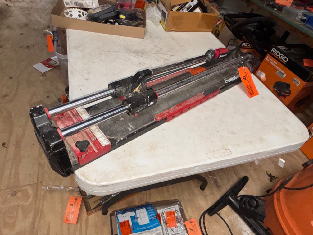 Husky 24" Tile Cutter (Strum, WI)
