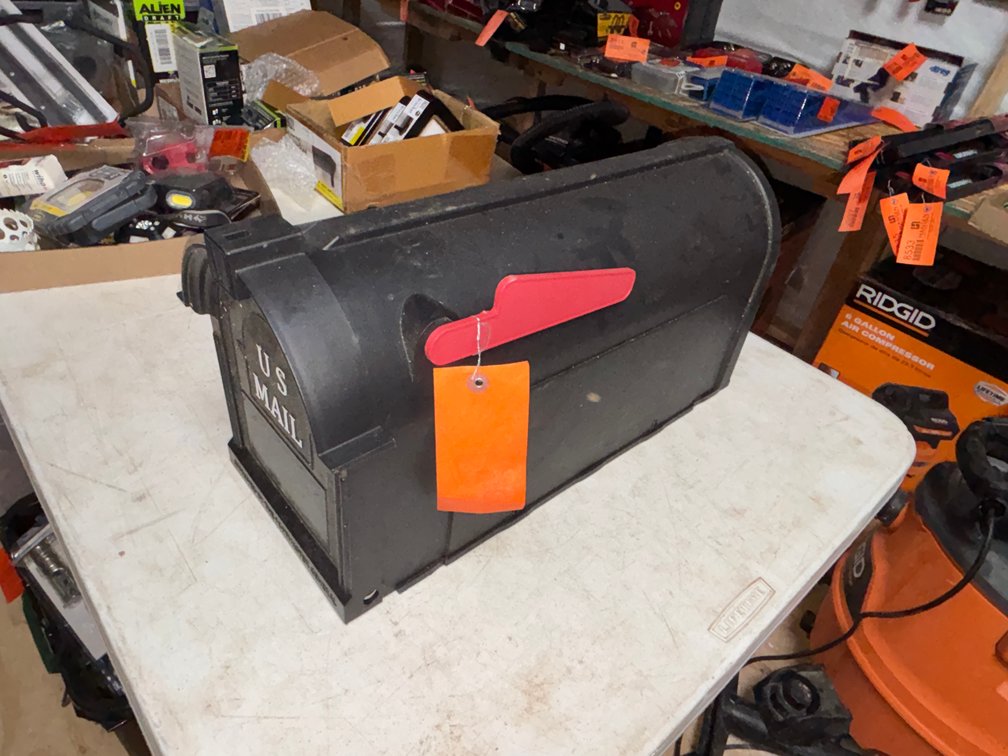 Plastic Mailbox (Strum, WI)