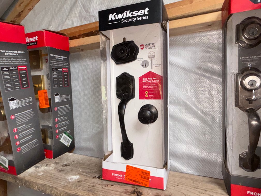 Kwikset Front Door Locking Set (Strum, WI)