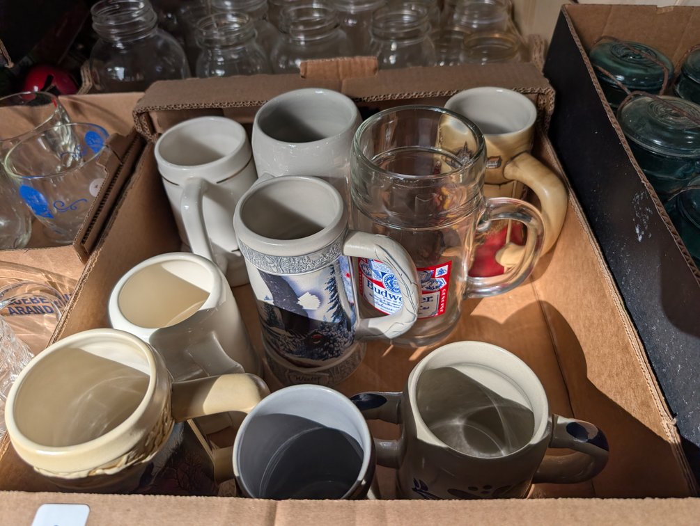 Vintage Beer Steins