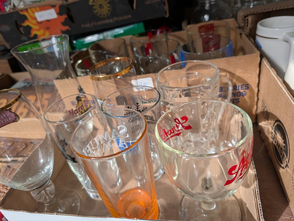 Vintage Beer Glasses