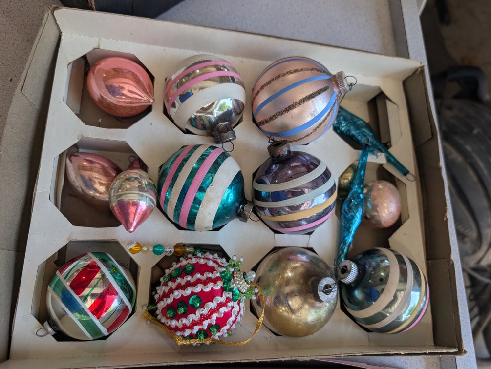 Vintage Christmas Ornaments