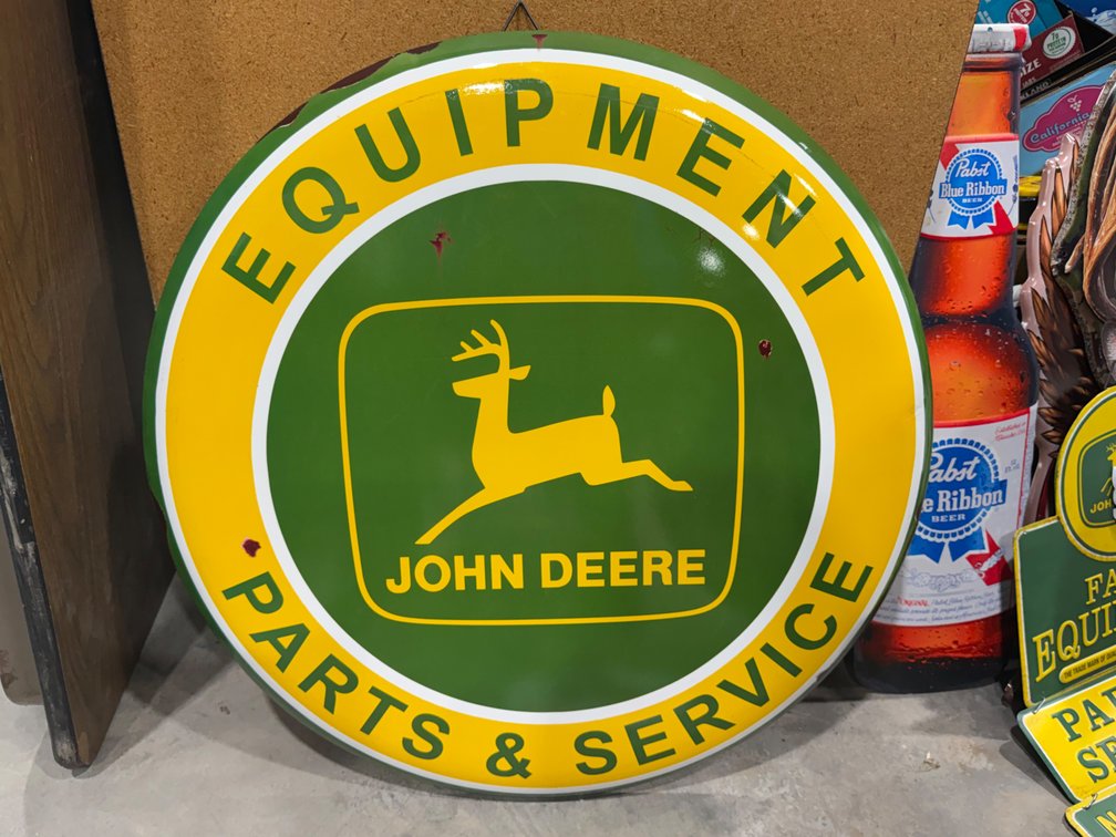 John Deere Sign