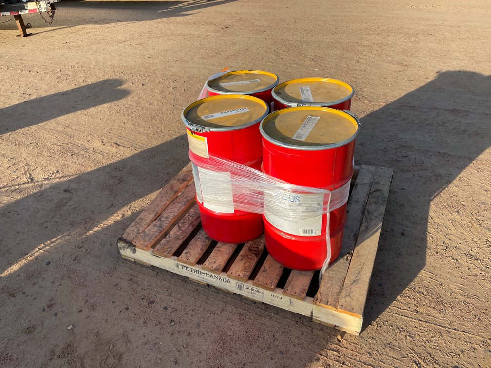 (4) Kegs of Shell Mining Grease