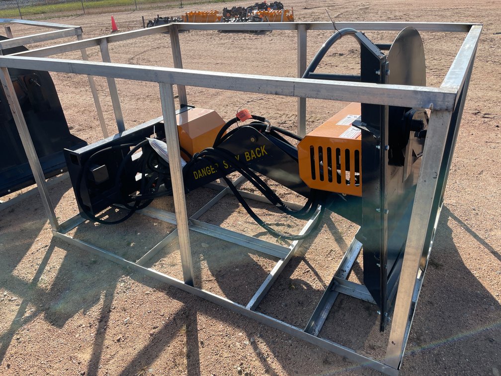 LandHonor Skid Steer Articulating Brush Cutter Attachment
