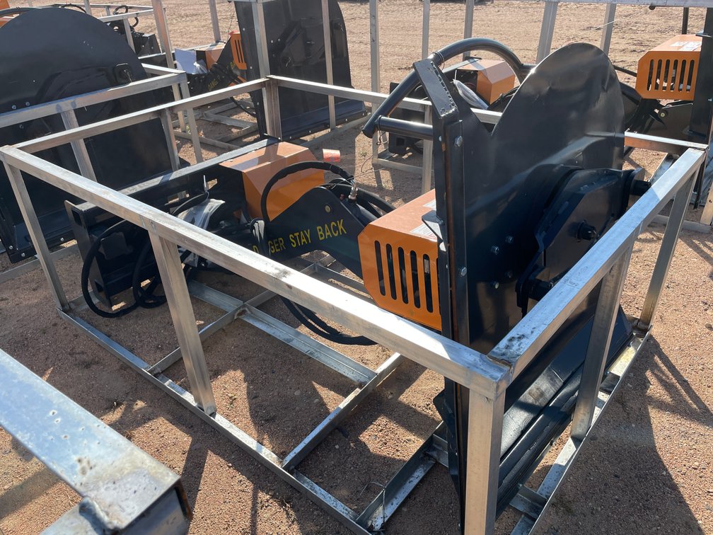 LandHonor Skid Steer Articulating Brush Cutter Attachment