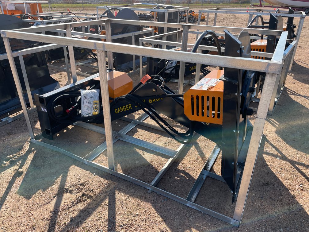 LandHonor Skid Steer Articulating Brush Cutter Attachment