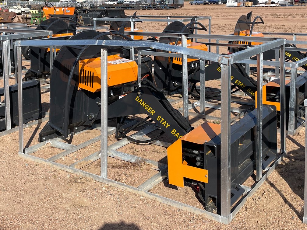 LandHonor Skid Steer Articulating Brush Cutter Attachment