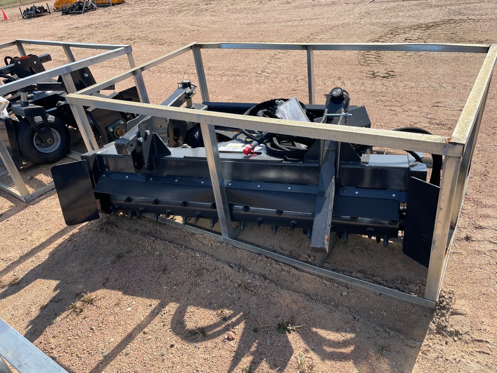 LandHonor 72" Skid Steer Power Rake Attachment