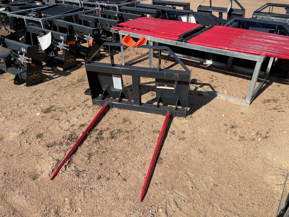 LandHonor Skid Steer Bale Spear Attachment