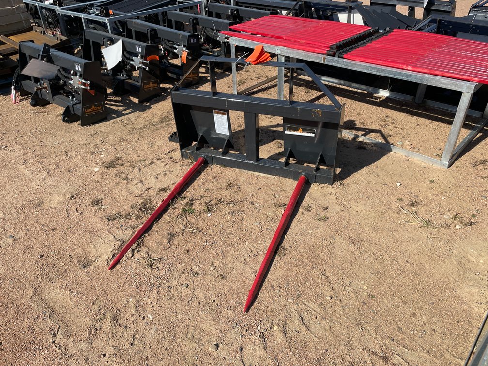 LandHonor Skid Steer Bale Spear Attachment