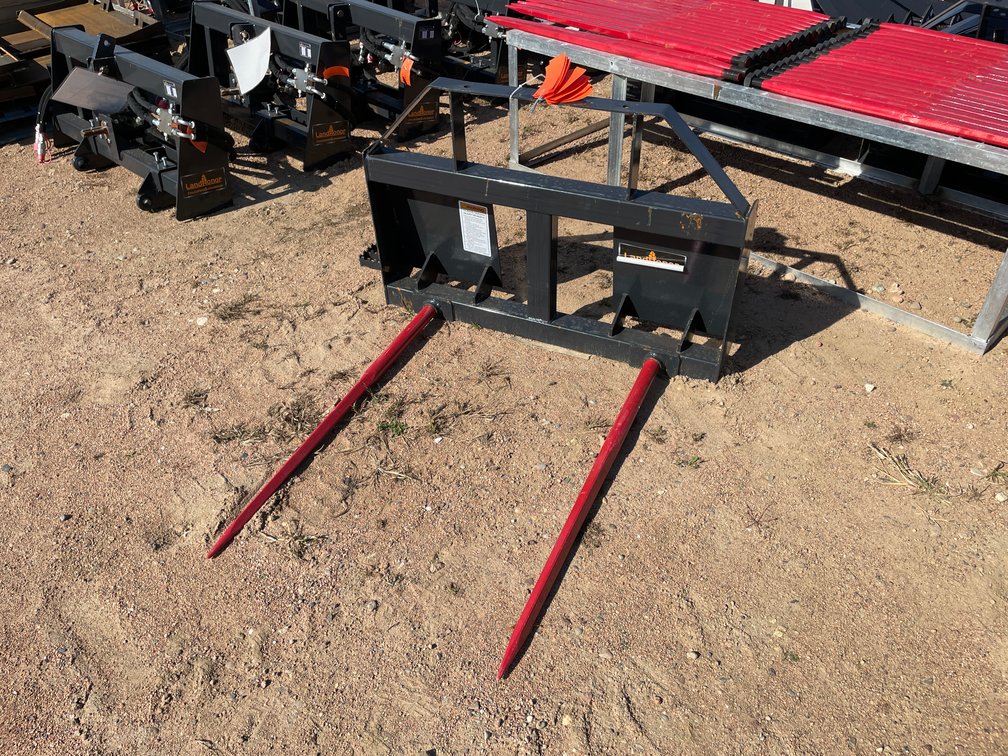 LandHonor Skid Steer Bale Spear Attachment