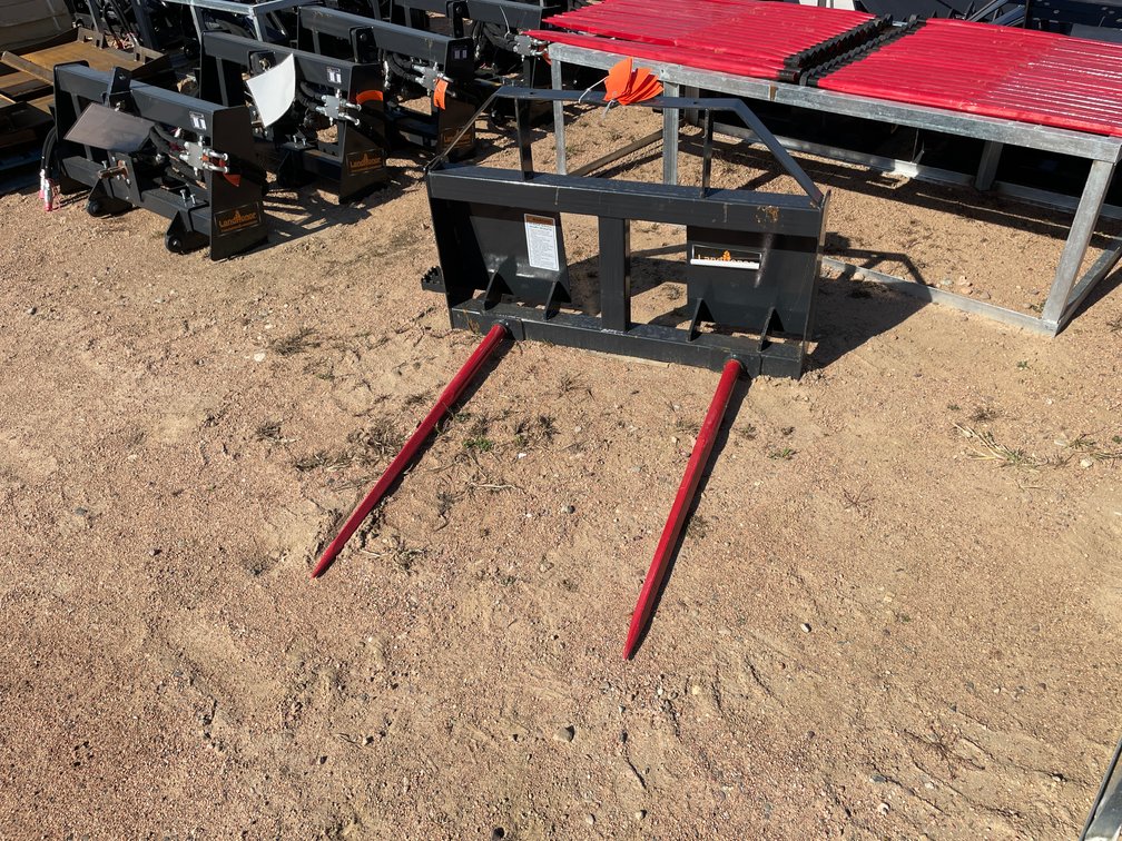 LandHonor Skid Steer Bale Spear Attachment