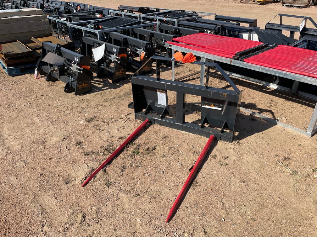 LandHonor Skid Steer Bale Spear Attachment