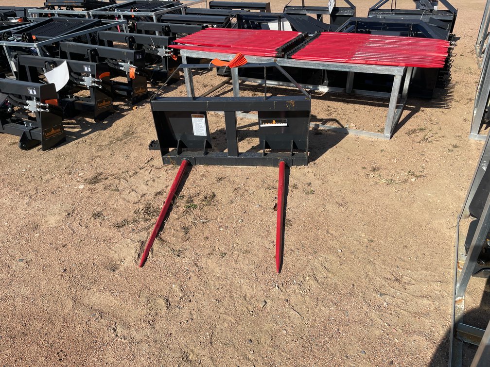 LandHonor Skid Steer Bale Spear Attachment