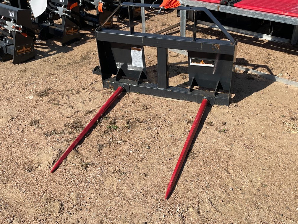 LandHonor Bale Spear Frame Attachment