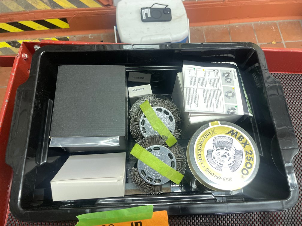 MBX 2500 Paint Removal Wheels