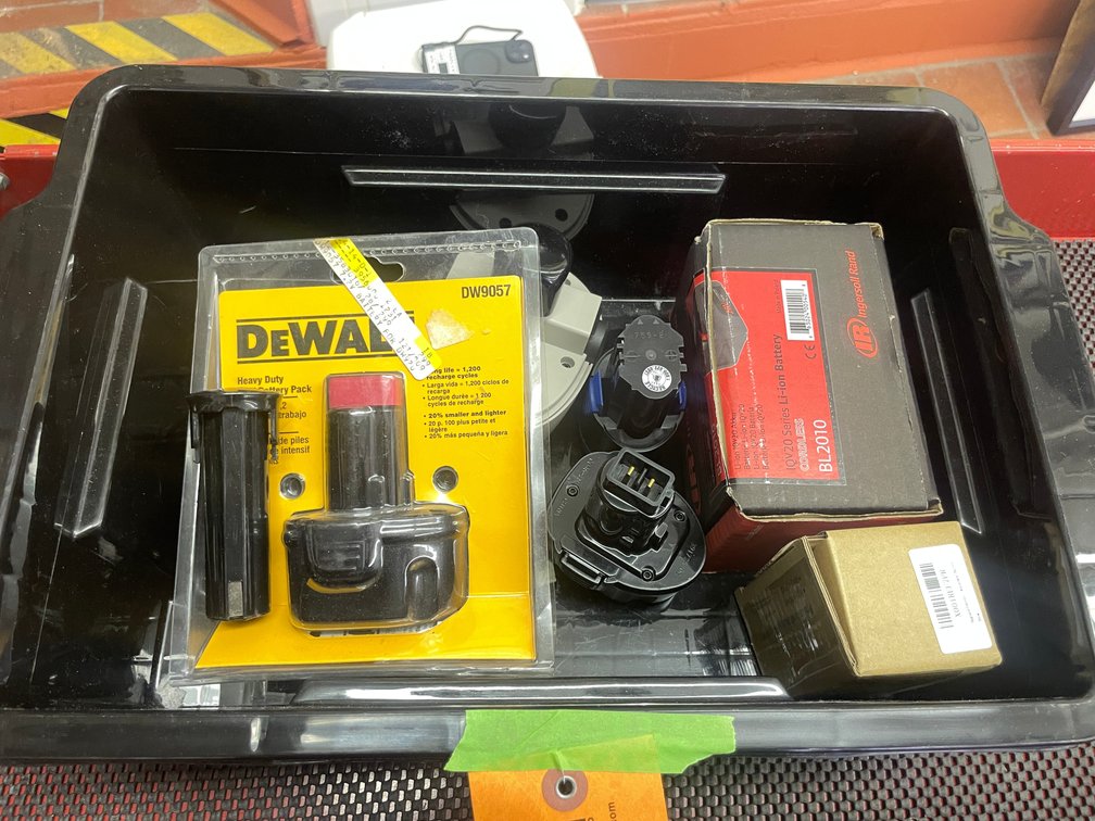 Assorted Tool Batteries