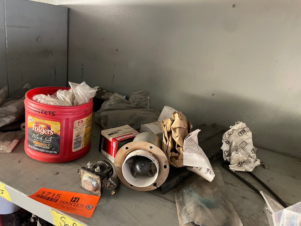 Automotive Parts and Hardware Including Starter Solenoid, Blower Fan, Motorcraft Switch, and More