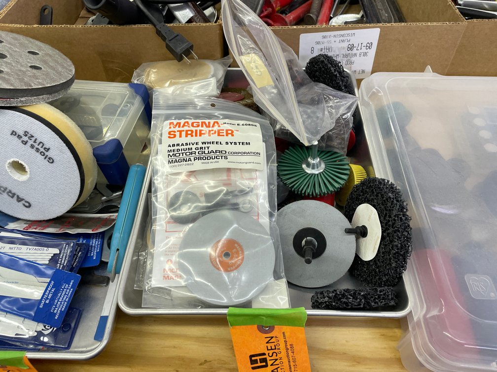 3M Abrasive Tips and Sanding Pads