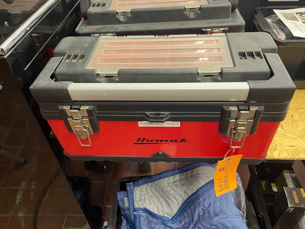 Homak Toolbox with Contents