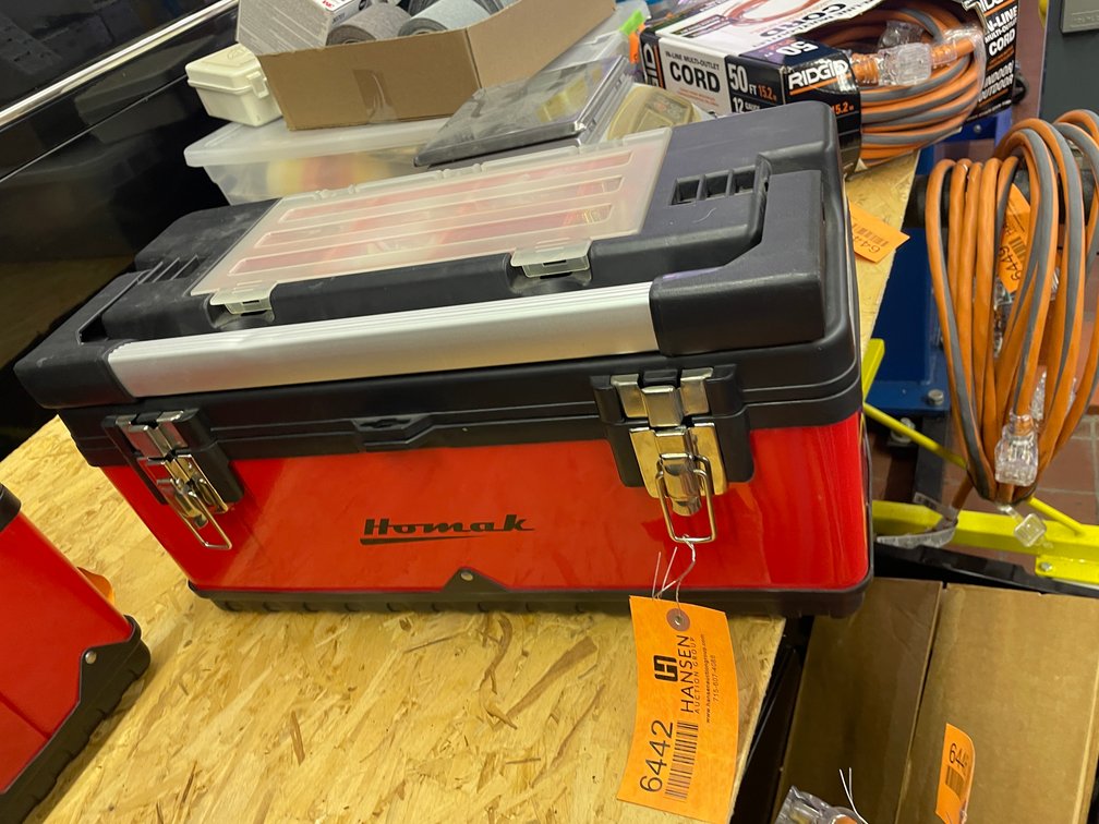 Homak Toolbox with Contents