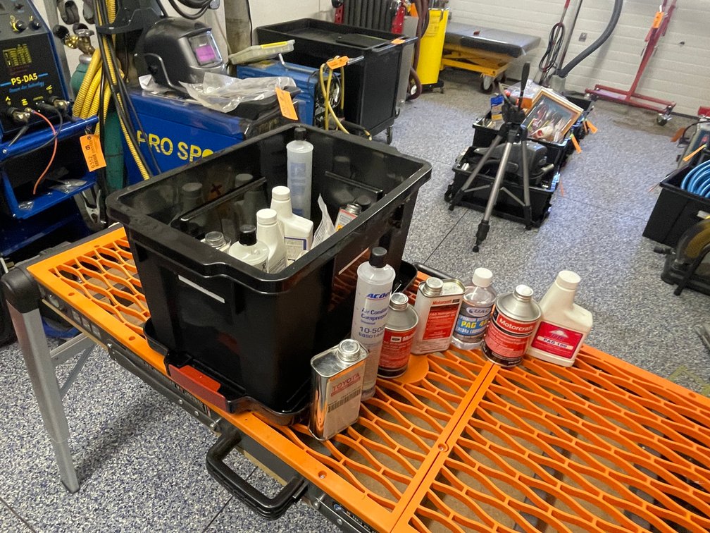 Assortment of Compressor Oils