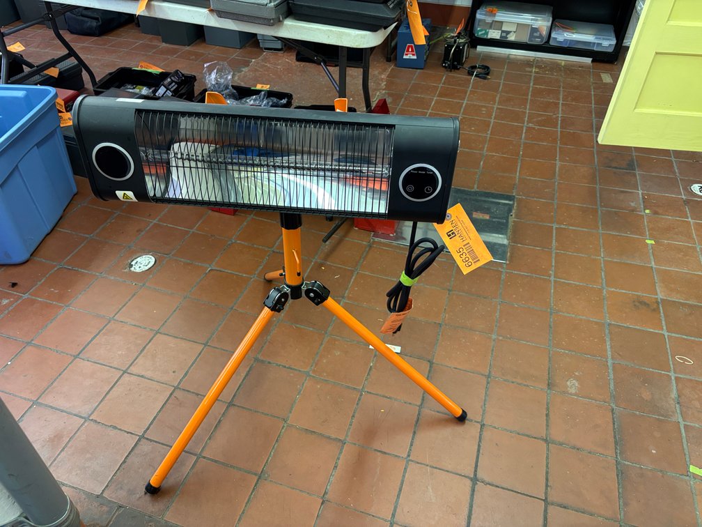 Radiant Heater on Stand