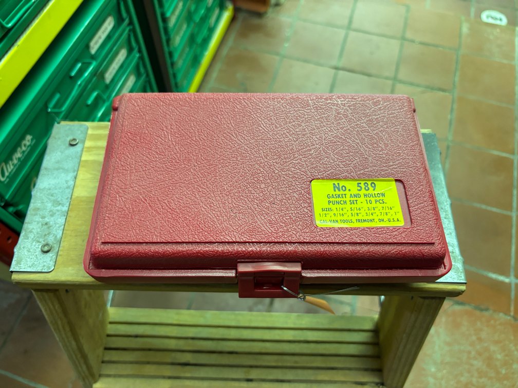 Gasket and Hollow Punch Set