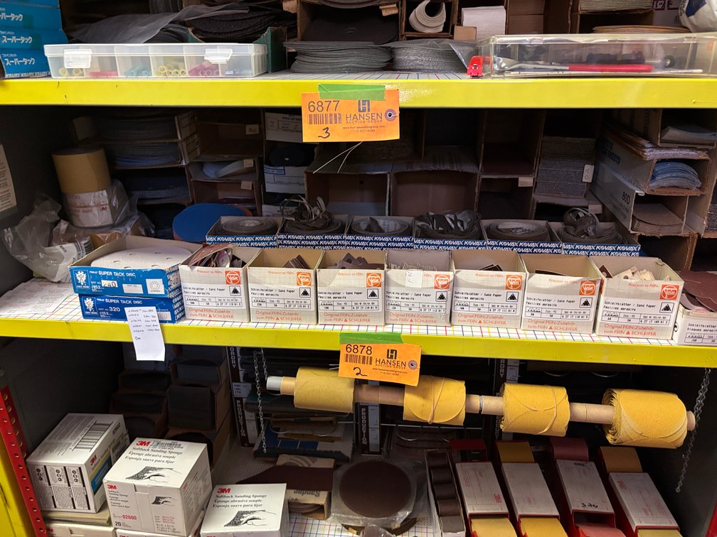 Assortment of Sandpaper