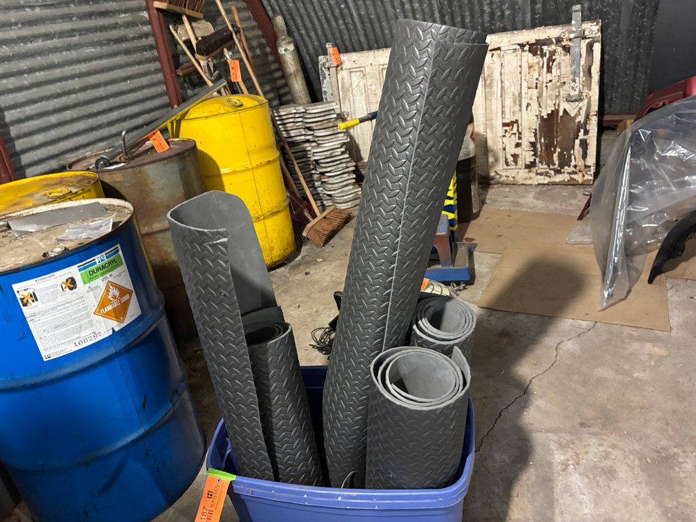 (4) Rolls of Foam Mat